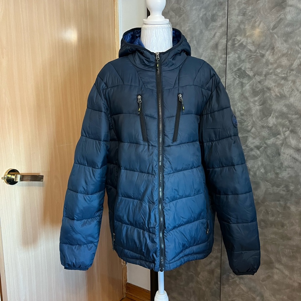 Hawke & Co Men's Navy Puffer Jacket